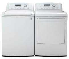 No hassle returns, 365 day warranty & satisfaction guaranteed. Lg Wt4870cw 4 5 Cu Ft Top Load Washer W Coldwash Dle4870w 7 3 Cu Ft Electric Dryer