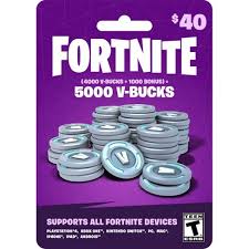 Some v bucks cards are for 2,800 and some are for 13,500. Fortnite 5000 V Bucks Gift Card Target