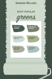Popular Green Paint Colors Sherwin Williams Paint Colors Green Green Paint Colors Sherwin Williams Paint Colors