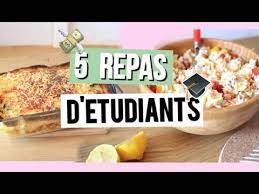 Idée repas facile et rapide pour un déjeuner ou dîner d'été ingrédients pour 2 personnes et 1 enfant: 5 Idees De Repas D Etudiants Facile Rapide Bon Youtube