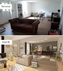 Avant Apres Style Industriel Idee Amenagement Salon Maison A Vendre M6 Relooking Maison