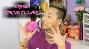 There are no delicate spring fruit blossoms. Creed Spring Flower Review Hueyyrouge Youtube