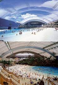 Artificial Beach Seagaia Ocean Dome Japan Sheraton Seagaia Resort Mimari