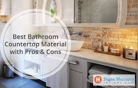 Your goal is to achieve a new look without overspending or upgrading too much. Best Bathroom Countertop Materials For Your Home