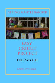 Download Spring Banner With Free Cricut Svg File Creates With Love