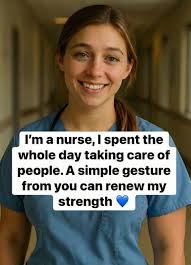 more join us 👉 OLD AGE HUMOR I'm a nurse, I spent the whole day taking  care of people.. A simple gesture from you can renew my strength