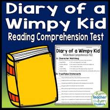 What to tell kids about santa: Diary Of A Wimpy Kid Test Worksheets Teaching Resources Tpt
