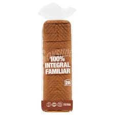 Hacendado Pan Molde 100 Integral Familiar 820 G