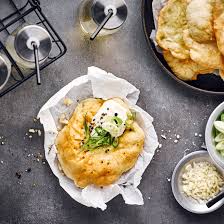 Langos Rezept Rezepte Pizzabrotchen Und Lebensmittel Essen