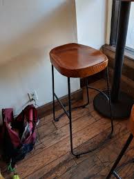 Swivel Bolt Back Rebar Base Furniture Bar Stools Decor