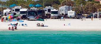 Camp Gulf Campground Beachfront Rv Sites Destin Fl Rv Parks And Campgrounds Camping Destinations Camping Spots