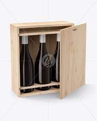 Download Wooden Box With Red Wine Amber Bottles Mockup In Box Mockups On Yellow Images Object Mockups Amber Bottles Wooden Boxes Bottle Mockup