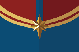 Created in 3d studio max 2016. Captain Marvel Logo Pixel Art Marvel