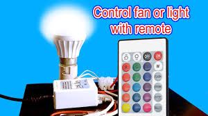 Three operating mode and three speed modes. Remote Control For Light Bulb Or Fan How To Make Youtube