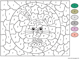 Thousands of breathtaking pictures in this art coloring book are waiting for you. Rabbit Color By Number Free Printable Online Crossword Puzzles For Adults Coloring Pages Printable