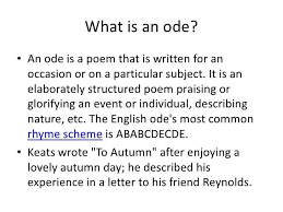 What Is An Ode Ode Comes From The Greek Aeidein Meani Teaching Poetry Writing Poetry Romantic Poets