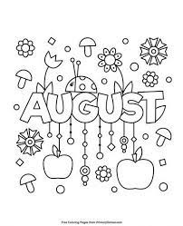 Click on the images below for the single page free versions. 49 Months Of The Year Ideas Months In A Year Coloring For Kids Coloring Pages For Kids