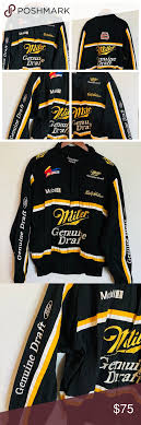 Neuchatel xamax switzerland 1980's home football shirt jersey adidas size m. Vtg 90 S Miller Genuine Draft Nascar Jacket Vtg 90 S Rusty Wallace Miller Genuin 90s Draft Genuin Genuine Jacket Miller Nascar Jackets Jackets Nascar