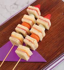 Brocheta Divertida Brochetas Fresas Aceitunas