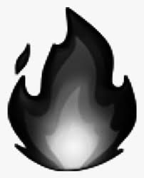 Are you on fire today? Flame Emoji Black And White Hd Png Download Transparent Png Image Pngitem