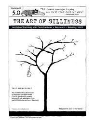 The Art Of Silliness Art Worksheets 6th Grade Art Art Handouts