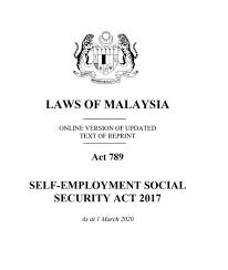 Sistem insurans pekerjaan (sip) mula dilaksanakan pada januari 2018 sebagai satu jaringan keselamatan sosial yang bertujuan membantu golongan pekerja yang kehilangan pekerjaan untuk mendapatkan bantuan kewangan dan mencari pekerjaan baru. Akta Peraturan