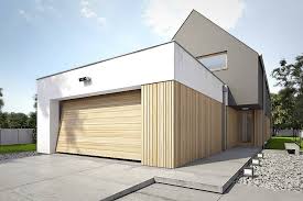 Moderne Garagen Schuppen Von Konrad Idaszewski Architekt Modern Homify Moderne Garage Architekt Satteldach Modern