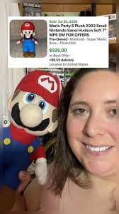 Thrift Store Mario Plush