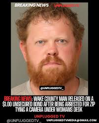 Breaking A 38-year-old man, Michael Gray Batten, has been ARRESTED in Wake  County after he was caught secretly SPYING