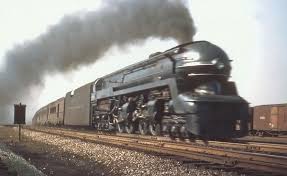 Prr S1 6100 Color Steam Engine Trains Locomotive Pennsylvania Railroad