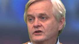 Industrimiljardären Karl Hedin är lättad