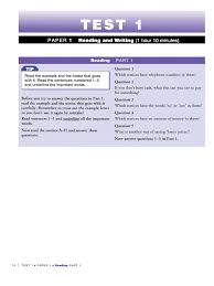 Look at the text in each question. Cambridge Ket Extra Book