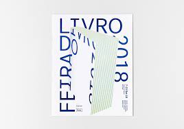 feira do livro studio dobra typography design poster design
