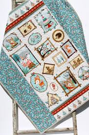 Amazon Com Woodland Baby Quilt Nursery Decor Nature Outdoors Blankets Forest Animals Fox Deer Bear Aztec Tribal Camping Teepee Boy Girl Handmade Products