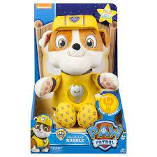 Paw Patrol Snuggle Up Pup Rubble Walmart Com In 2021 Paw Patrol Stuffed Animals Paw Patrol Toys Paw Patrol Plush