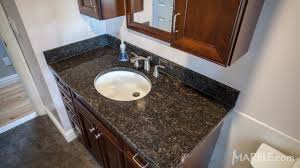 White marble sloping bathroom sink: Tan Brown Granite Bathroom Vanity Marble Com