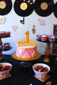 Place the backdrop in front of black or red gossamer draped from ceiling to floor in pleats to really make it pop. 12 Jazz Theme Decorations Ideas Music Themed Parties Music Themed Music Party