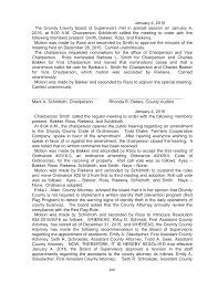 January 4, 2016 The Grundy County Board of Supervisors met in special  session