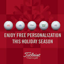 free personalization on titleist golf ball dozens haggin oaks