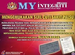 Penjualan Sijil Cuti Sakit Mc Secara Public Health Malaysia Facebook