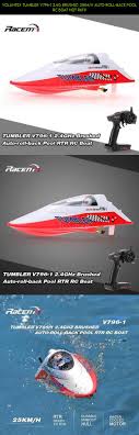 Volantex Tumbler V796 1 2 4g Brushed 25km H Auto Roll Back Pool Rc Boat Hot R6f9 Tech Drone Tumbler Plans Camera Gadgets Racing Rc Boats Best Boats Boat