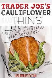Trader Joes Cauliflower Thins Trader Joes Trader Joes Vegetarian Trader Joes Gluten Free