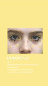 Wallpaper Euphoria Yellow Wallpaper Trippy Wallpaper Yellow Aesthetic Mood Wallpaper