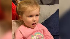 The three-year-old girl knows most of the Formula 1 pilots