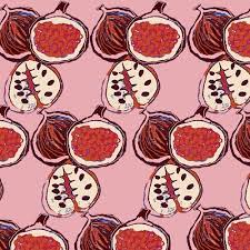 tropical fruit textile design textile design stone painting scarf design