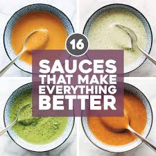 The 19 Sauces That Make Everything Better Pinch Of Yum Yum Yum Sauce Recipes Green Sauce