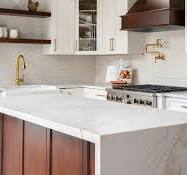 Top 10 Kitchen Designs Using White Quartz with Gold Veins