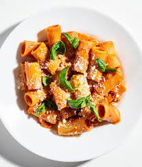 Rigatoni With Easy Vodka Sauce Recipe Homemade Pasta Recipes Vodka Sauce