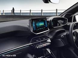 All New Peugeot E 208 Interior In 2020 Peugeot City Car Car