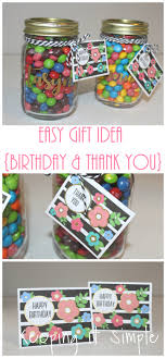 If you don't care to send the very best greeting, you can just stay with the conventional and contemporary ways of sending greetings to buy if. Activity Days Birthday Gift Idea Candy Jars With Floral Tag Keeping It Simple